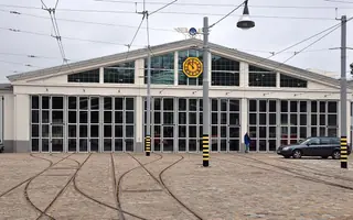 Muzeum Techniki i Komunikacji – Zajezdnia Sztuki w Szczecinie in Stettino