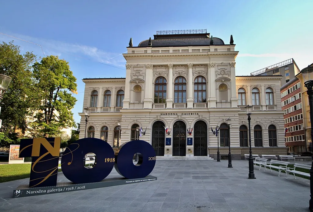 Narodna galerija Slovenije in Ljubljana