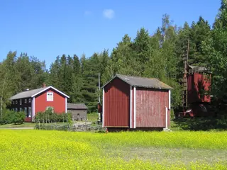 Öjskogsparken in Närpes