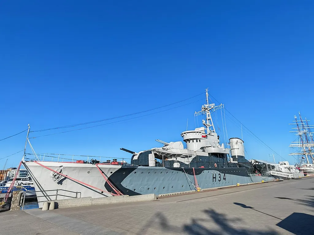 ORP Błyskawica in Gdynia – Photo 2 of 4