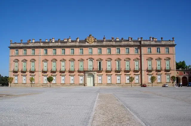 Palacio Real de Riofrío in Real Sitio de San Ildefonso
