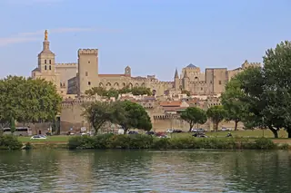 Palais des papes in Awinion