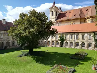 Památník písemnictví na Moravě in Rajhrad