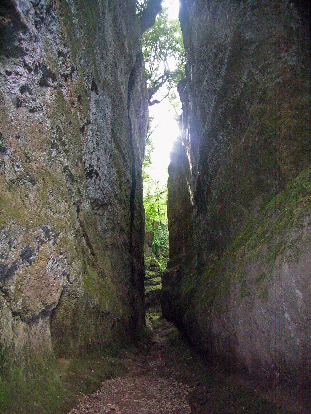 Parco archeologico Città del Tufo in Sorano