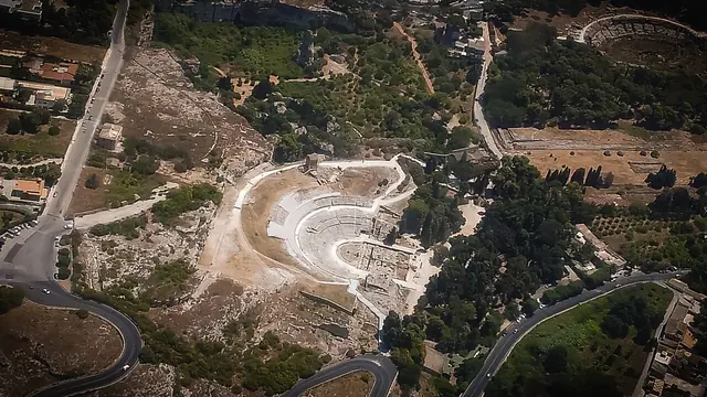 Parco archeologico della Neapolis in Siracusa