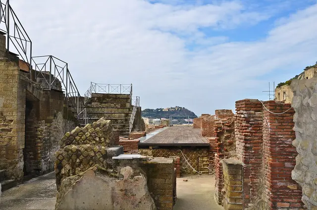 Parco archeologico di Posillipo in Napoli