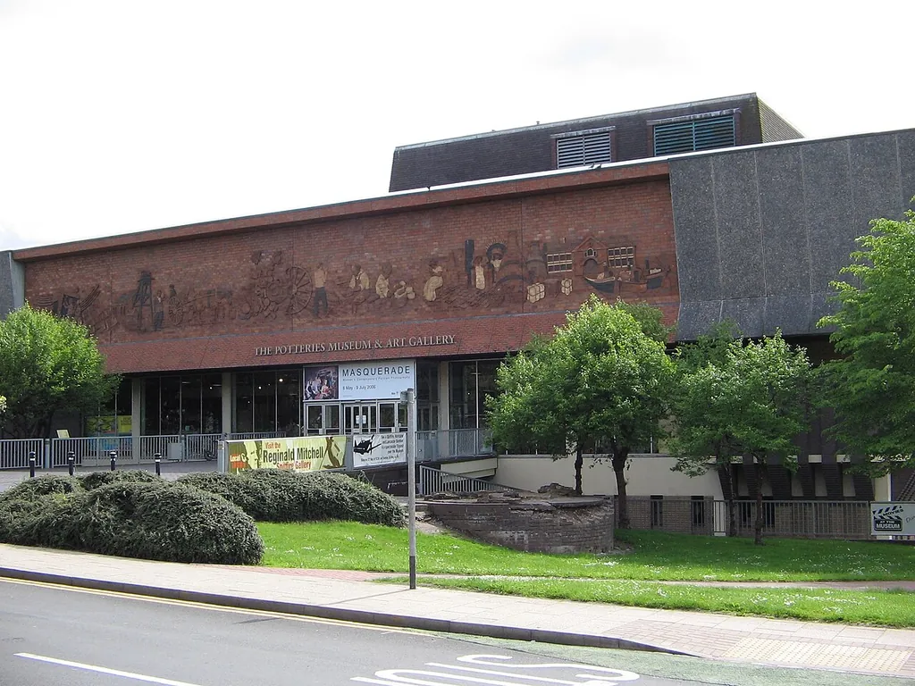 Potteries Museum & Art Gallery in Stoke-on-Trent