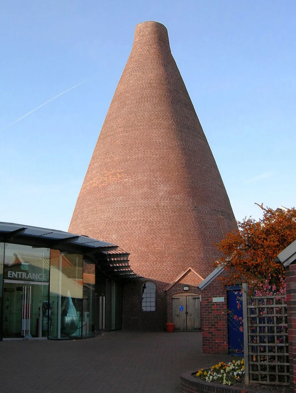 Red House Glass Cone in Stourbridge