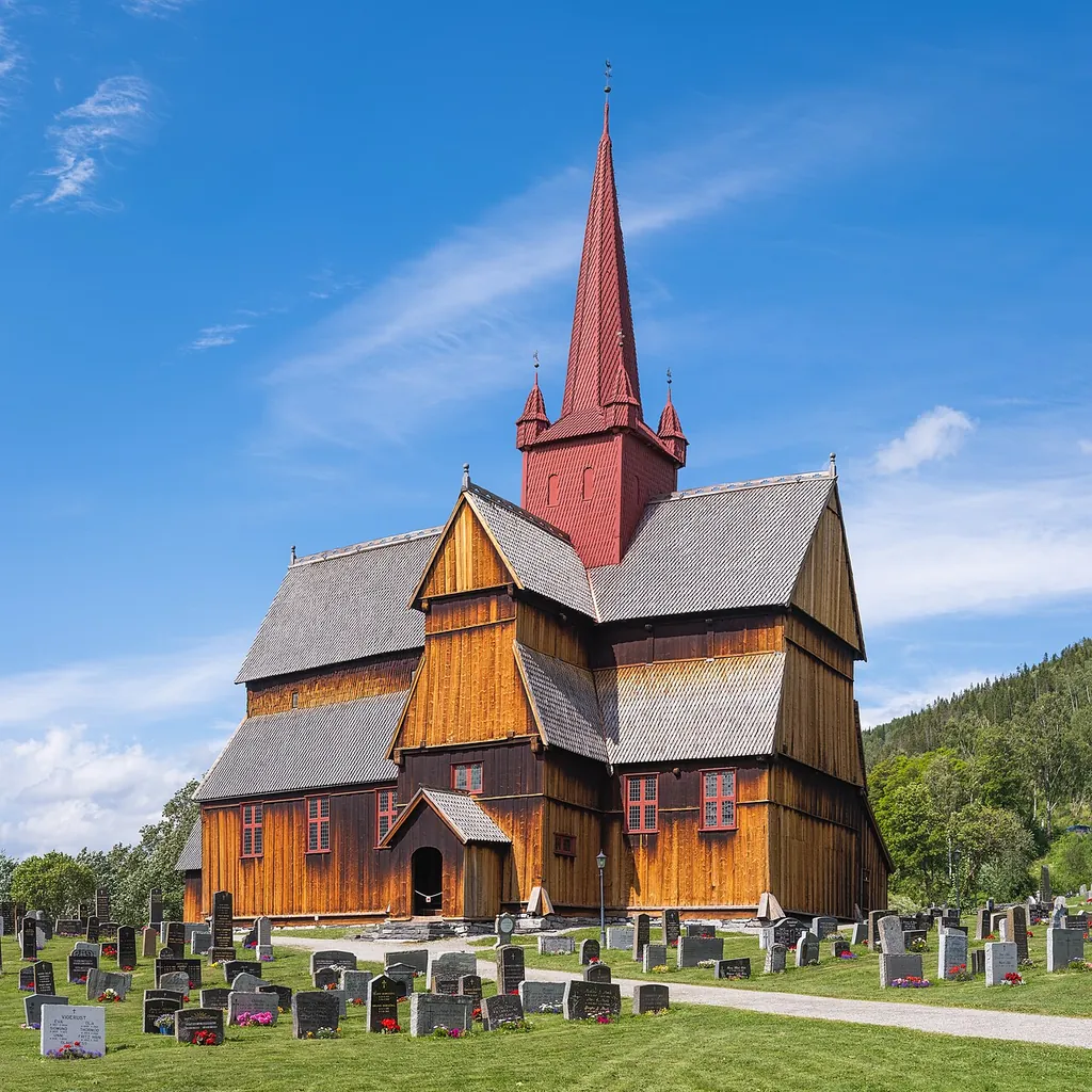 Ringebu stavkyrkje og prestegard