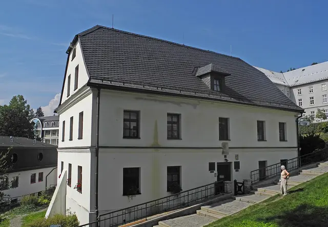 Rodný dům Vincenze Priessnitze in Jeseník