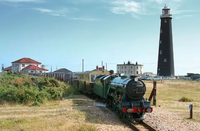 Romney, Hythe and Dymchurch Railway in New Romney