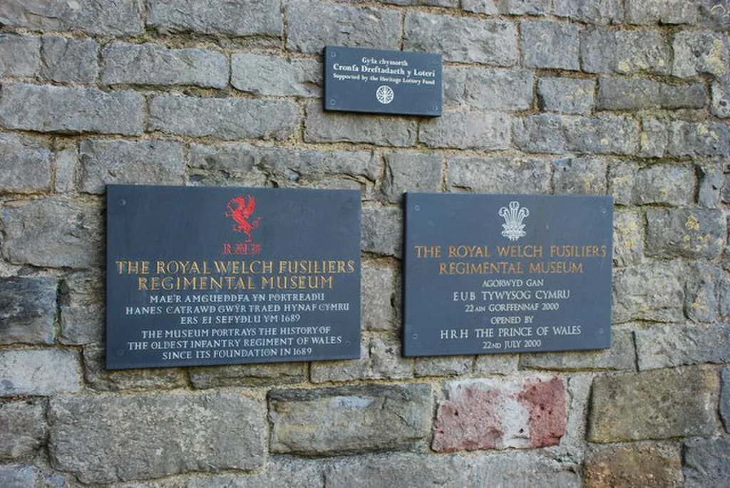 Royal Welch Fusiliers Museum in Caernarfon
