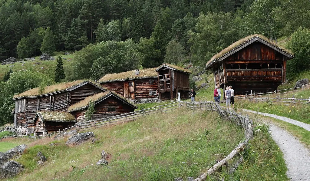 Rygnestad museum in Valle