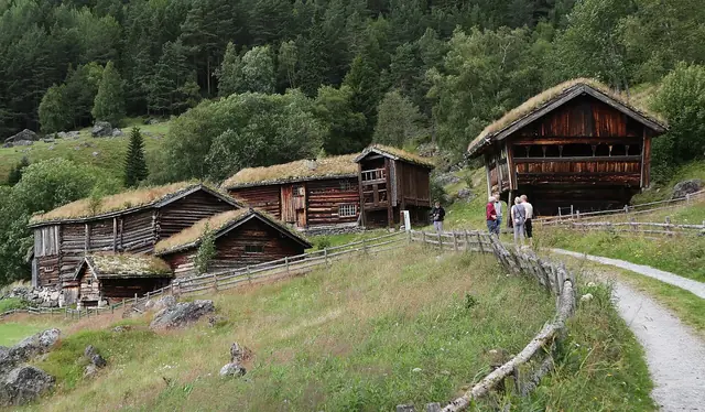 Rygnestad museum in Valle