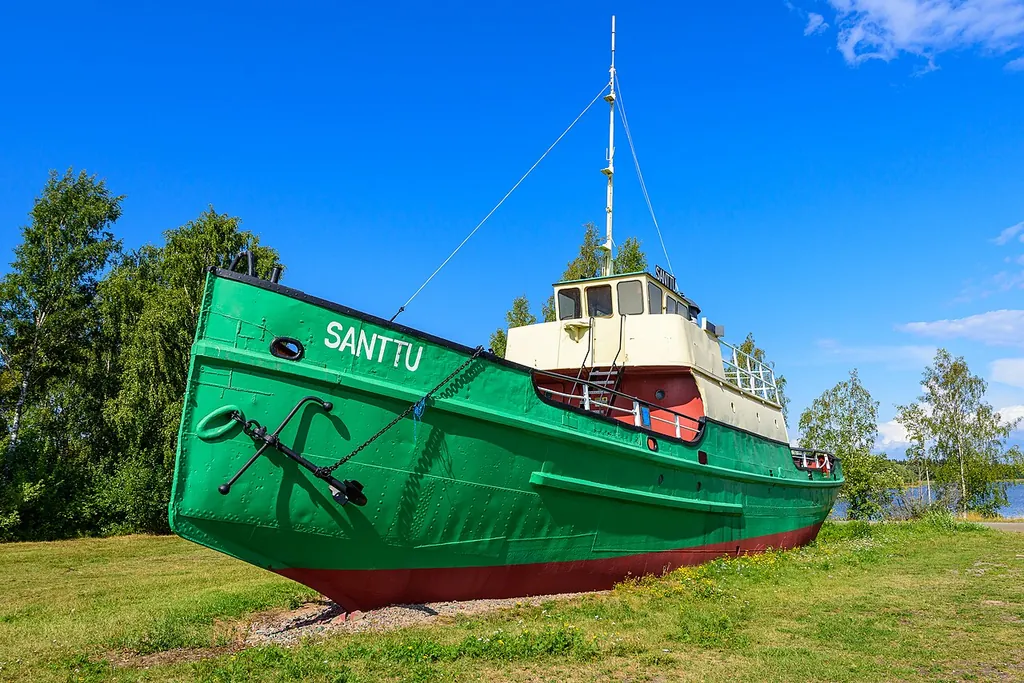 Museohinaaja Santtu in Pori