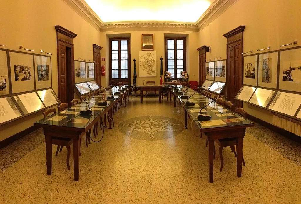 Sala storica della Resistenza in Domodossola