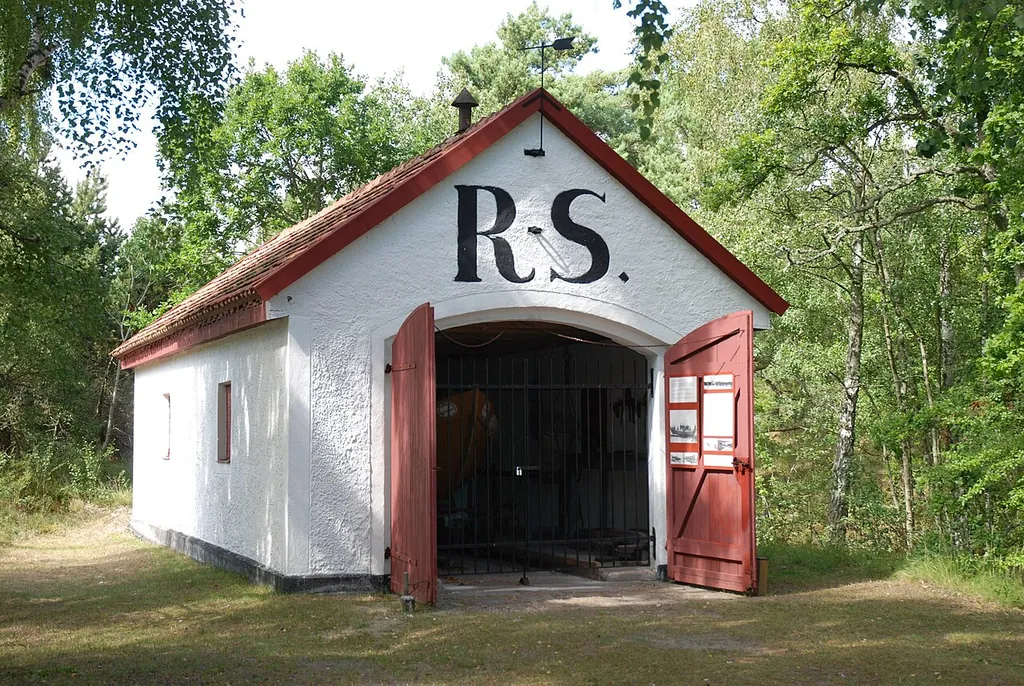 Sandhammarens räddningsstation in Löderup