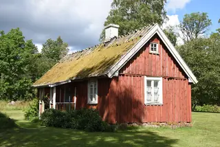 Severin Nilssons ateljéstuga in Slöinge