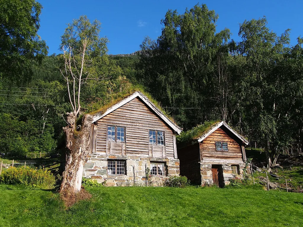 Skredhaugen in Lofthus