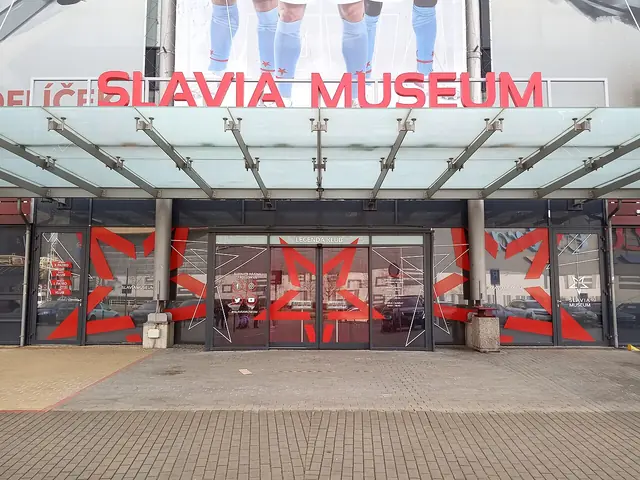 Slavia Museum in Praga