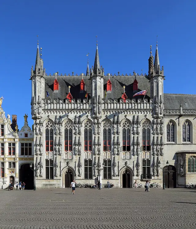 Stadhuis van Brugge in Bruges