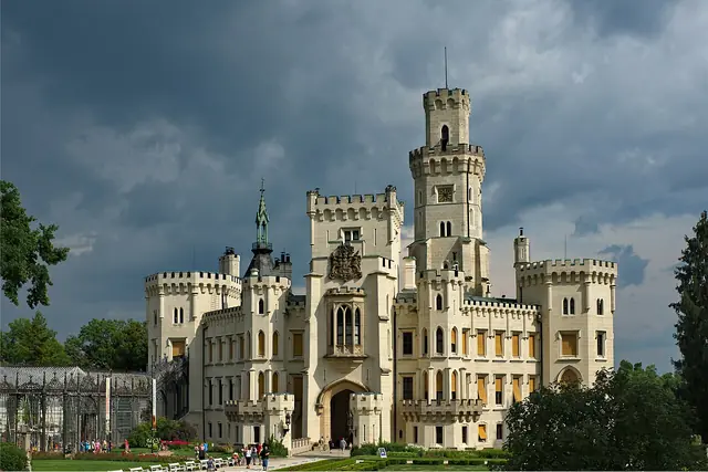 Státní zámek Hluboká in Hluboká nad Vltavou