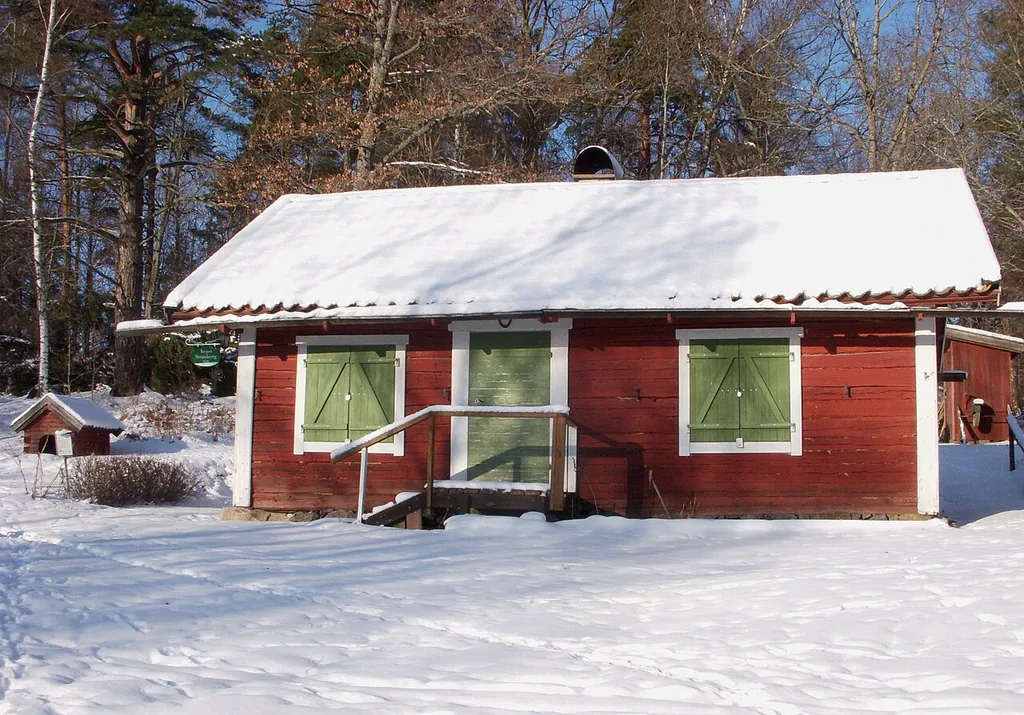 Stensberg och magasinet vid Sundby in Huddinge