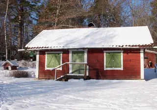 Stensberg och magasinet vid Sundby in Huddinge