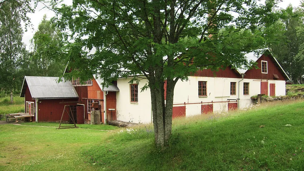 Strömsbacka stångjärnssmedja in Strömbacka