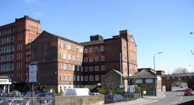 Strutt’s North Mill in Belper