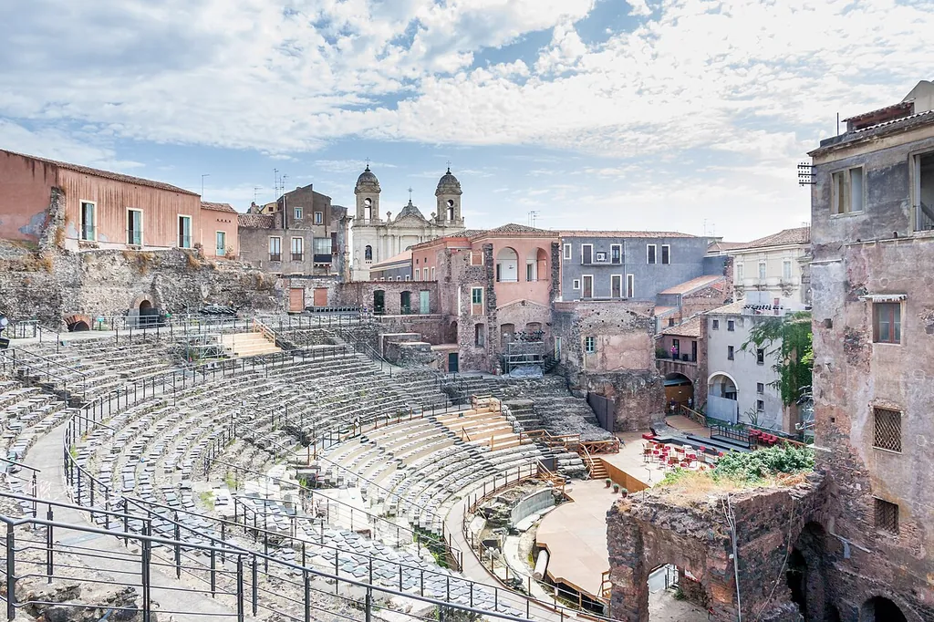Teatro antico e Odeon in Catania