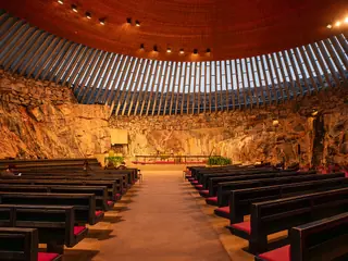 Temppeliaukion kirkko in Helsinki
