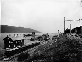 Thamshavnbanen in Løkken Verk