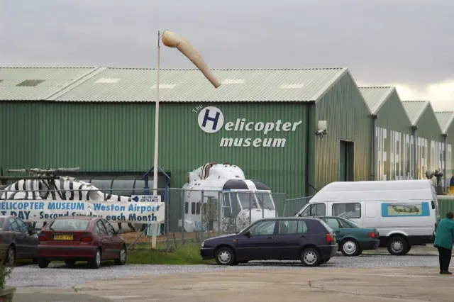 The Helicopter Museum in Weston-super-Mare
