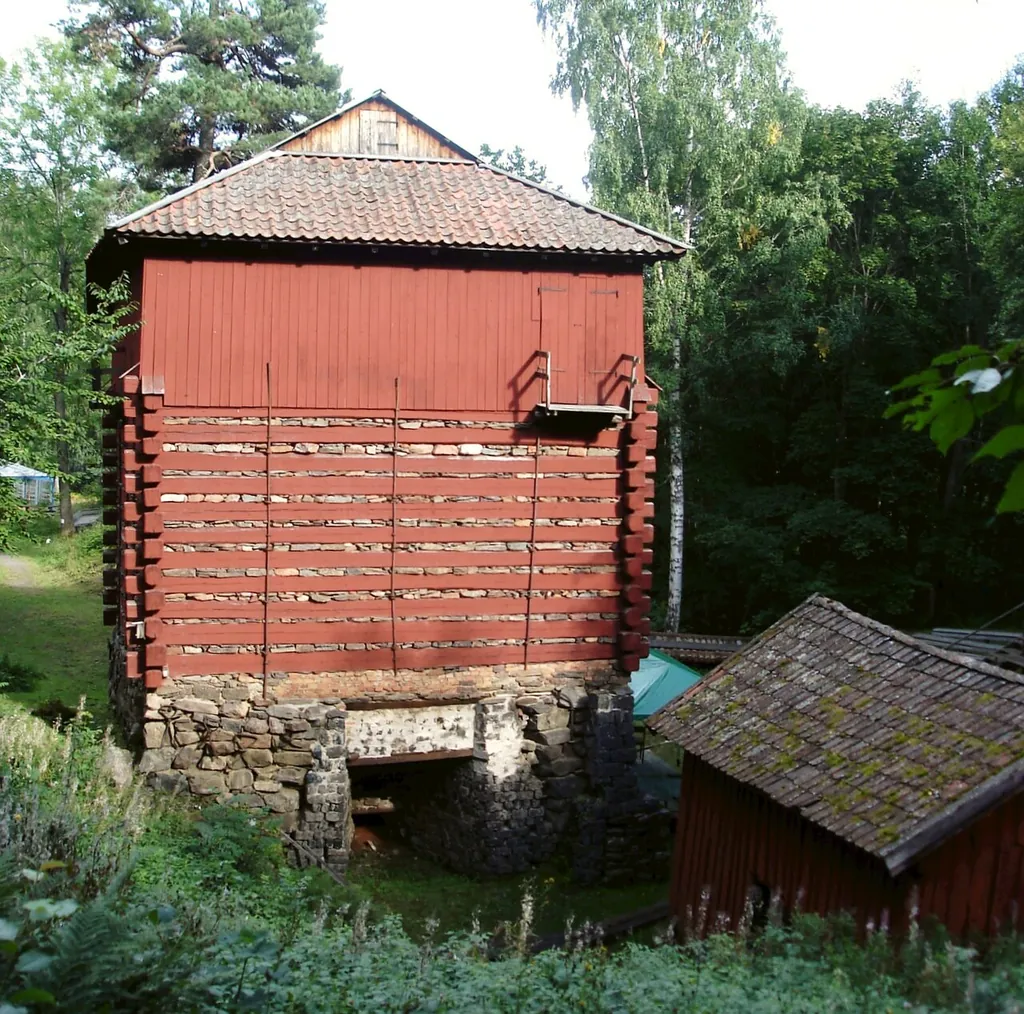 Trehörnings masugn in Mariedamm