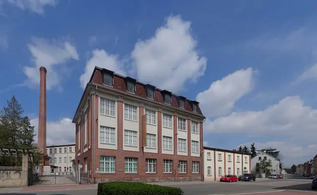 Tuchfabrik Gebr. Pfau in Crimmitschau