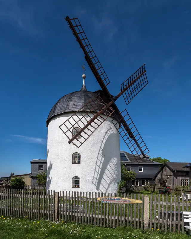 Turmwindmühle Dittrichshütte in Saalfeld/Saale