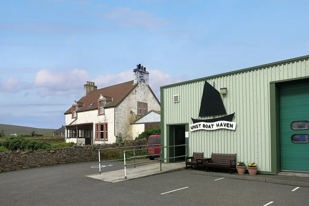 Unst Boat Haven in Haroldswick
