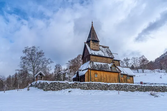 Urnes stavkyrkje in Ornes