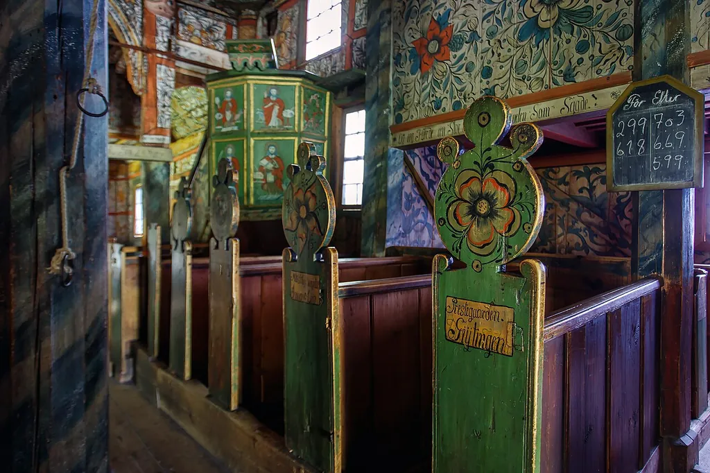 Uvdal stavkirke – Bilde 8 av 9