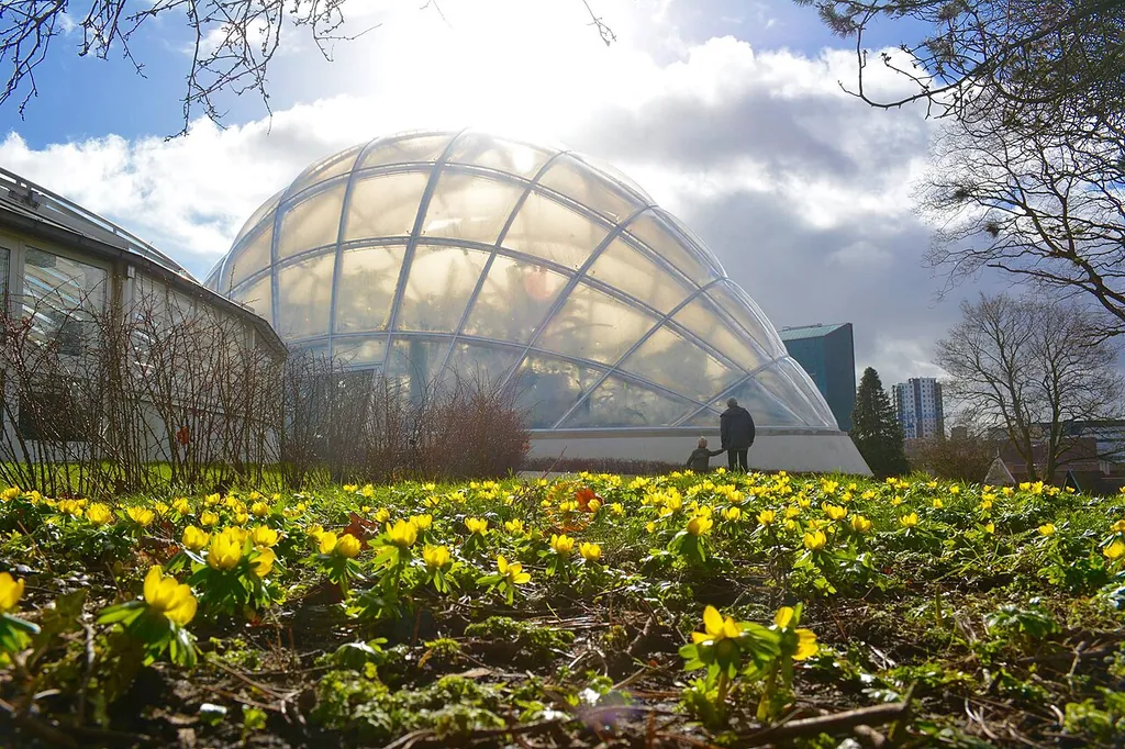 Væksthusene i Botanisk Have in Aarhus