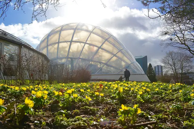 Væksthusene i Botanisk Have in Aarhus
