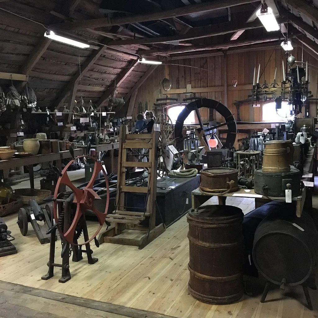 Vanges Gårdsmuseum in Stånga