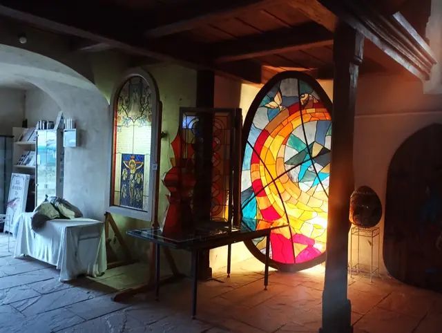 Vitrážové muzeum Libyně in Lubenec