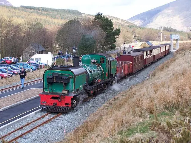 Welsh Highland Railway in Caernarfon