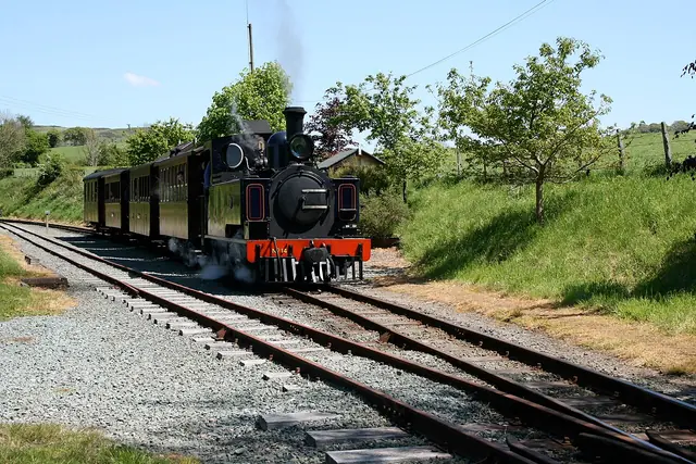 Welshpool and Llanfair Light Railway in Llanfair Caereinion