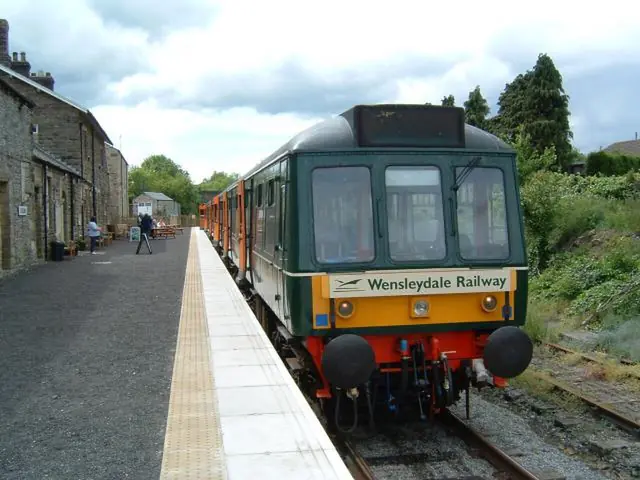 Wensleydale Railway in Leeming Bar
